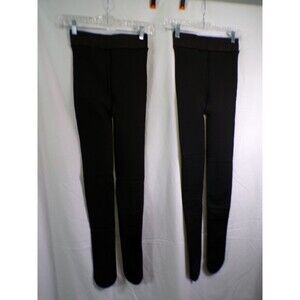 Fleece Lined Black Leggings Winter Insulated Size M X004R709DV